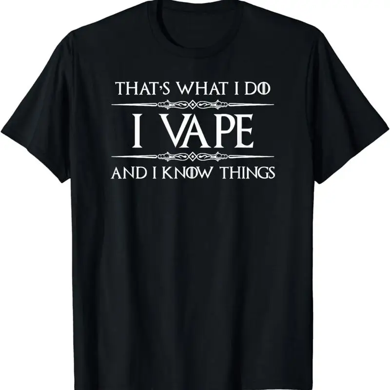 Vaping Area - تي شيرت جديد محدود الإصدار بتصميم