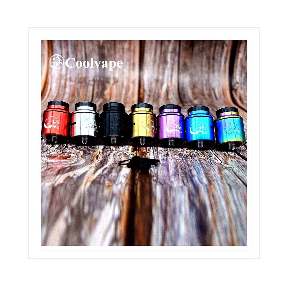WOLFCOOL C2MNT RDA - جهاز تبخي - مراجعة Vape Accessory وسعره