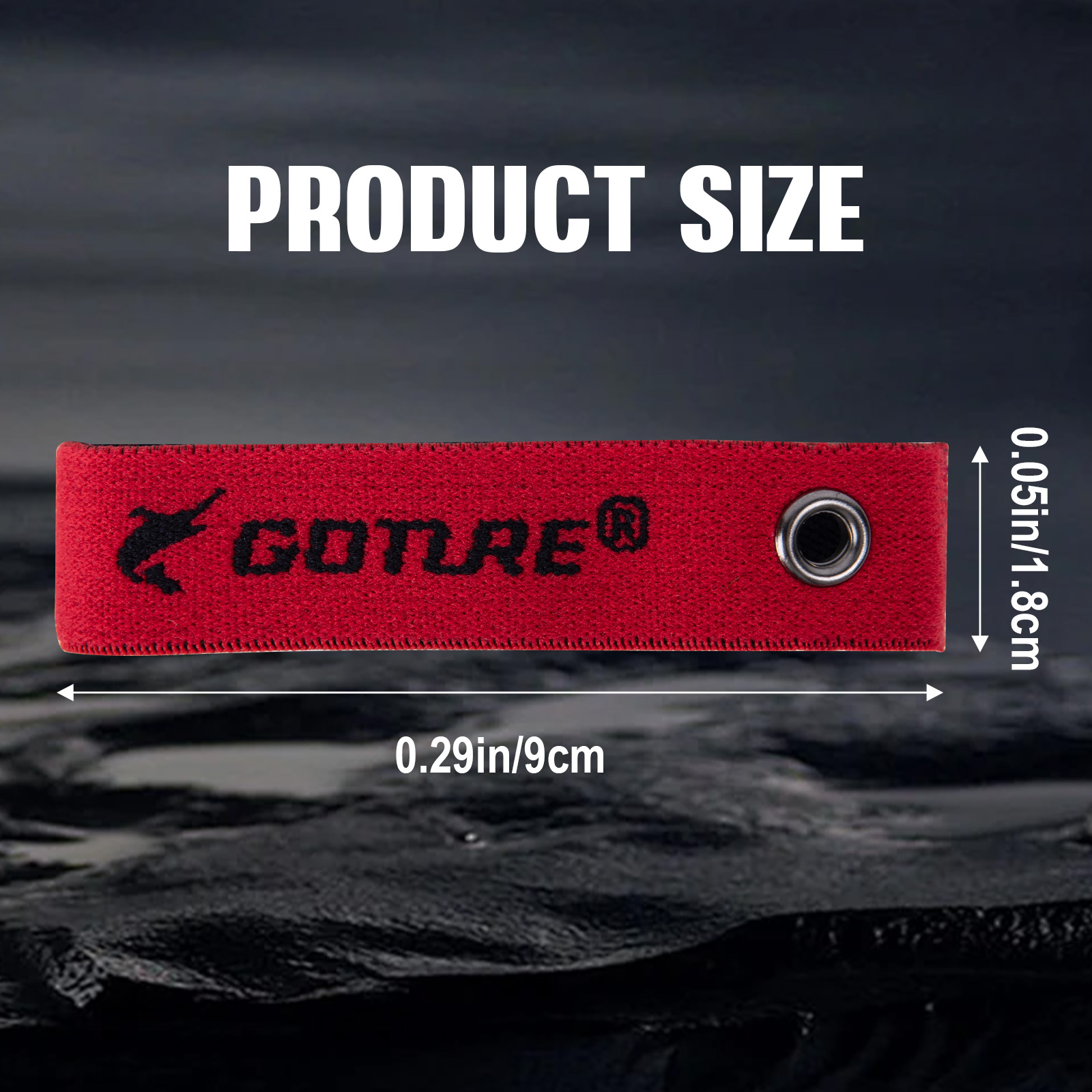 حزام خيط صيد السمك من Goture ع - مراجعة Mesh Coil Strip وسعره
