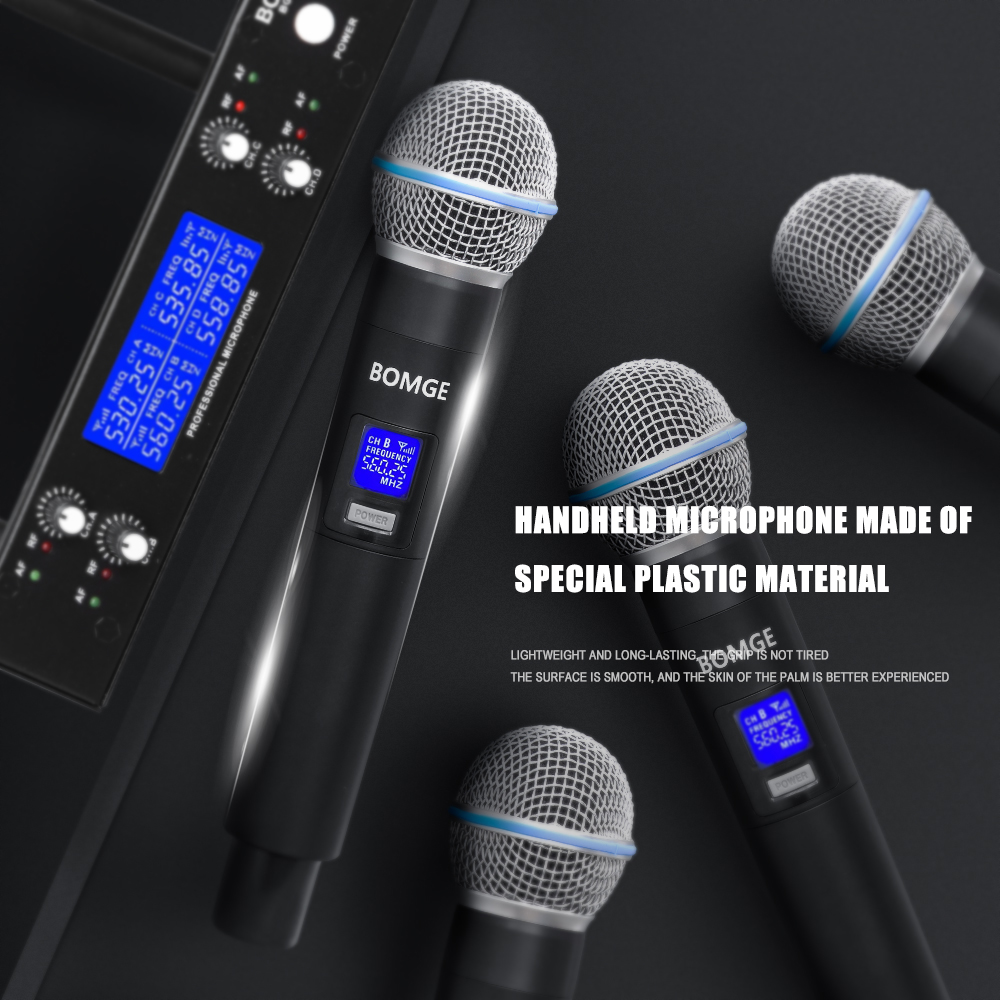 ميكروفون لاسلكي احترافي UHF بـ - مراجعة Shure Mic Sm58 وسعره