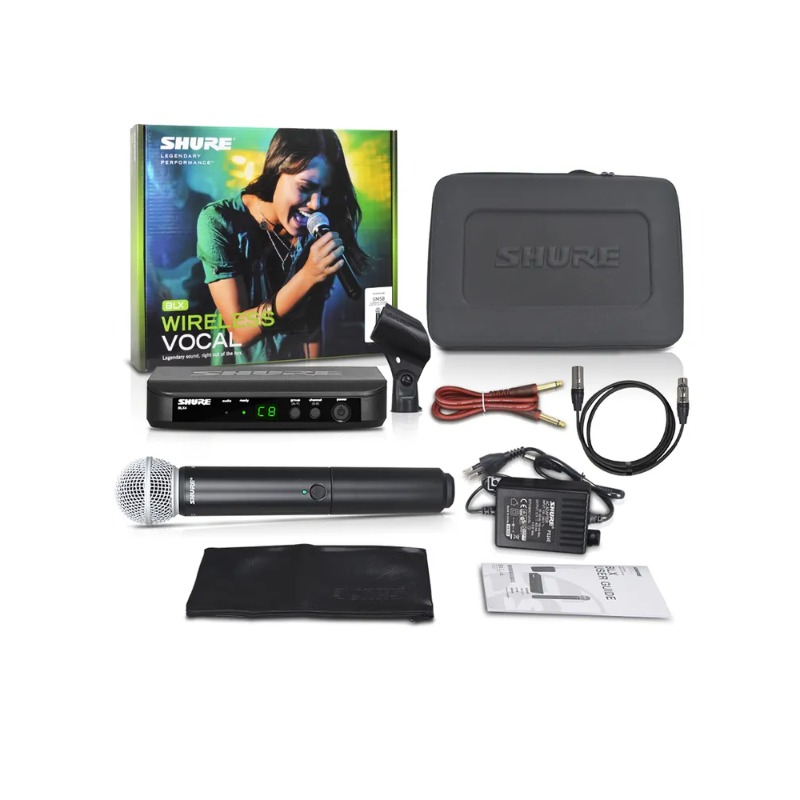 نظام ميكروفون لاسلكي Shure BLX - مراجعة Shure Mic Mv7 وسعره