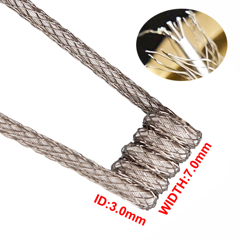 NI80 RAGING FIRE ملف سلك تسخين - مراجعة Clapton Wire Pre Built وسعره